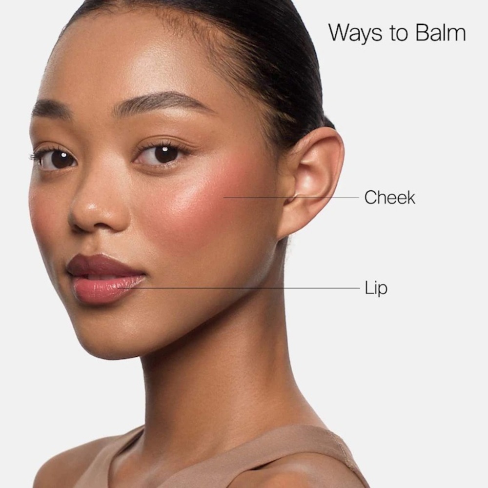 HAUS LABS Color Fuse Glassy Lip + Cheek Blush Balm Stick - Picture 4 of 8